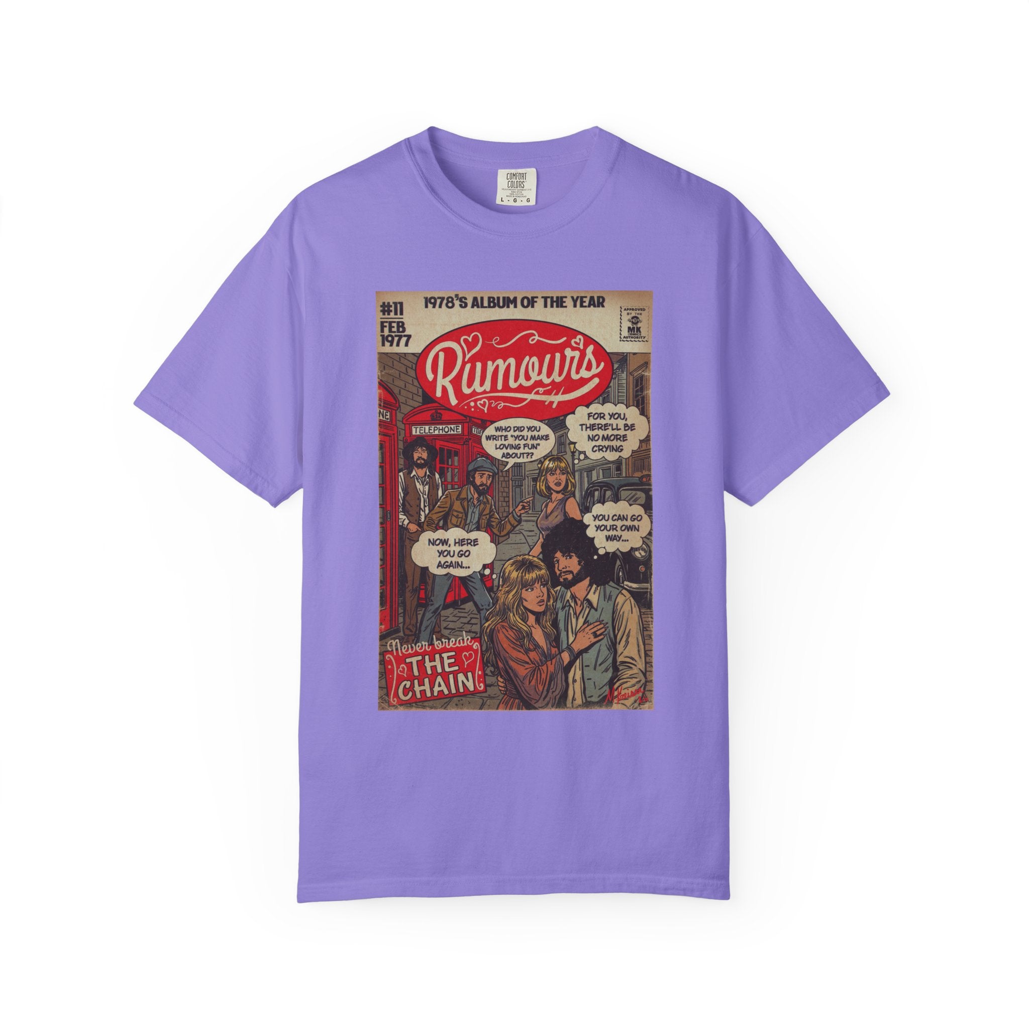 Rumours - Unisex Comfort Colors T-shirt