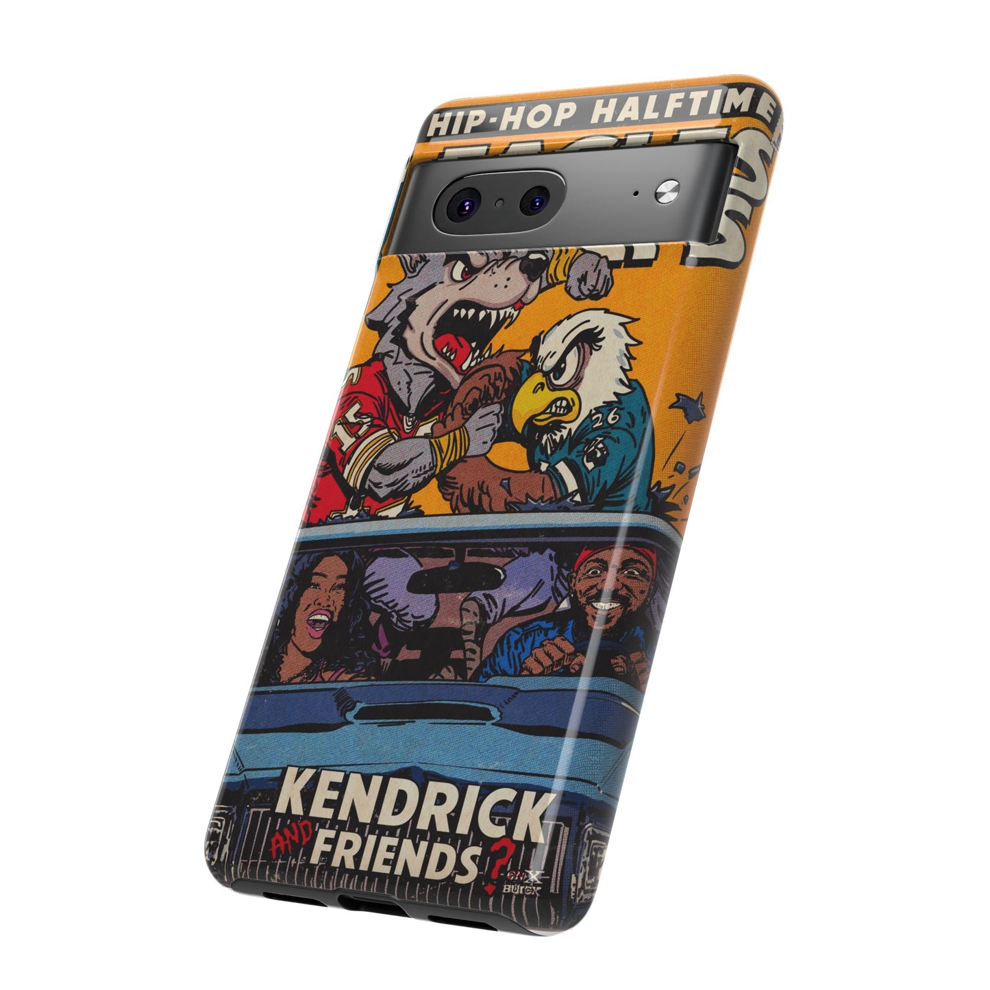 Kendrick & SZA - 2025 Halftime - Eagles vs Chiefs - Tough Phone Cases