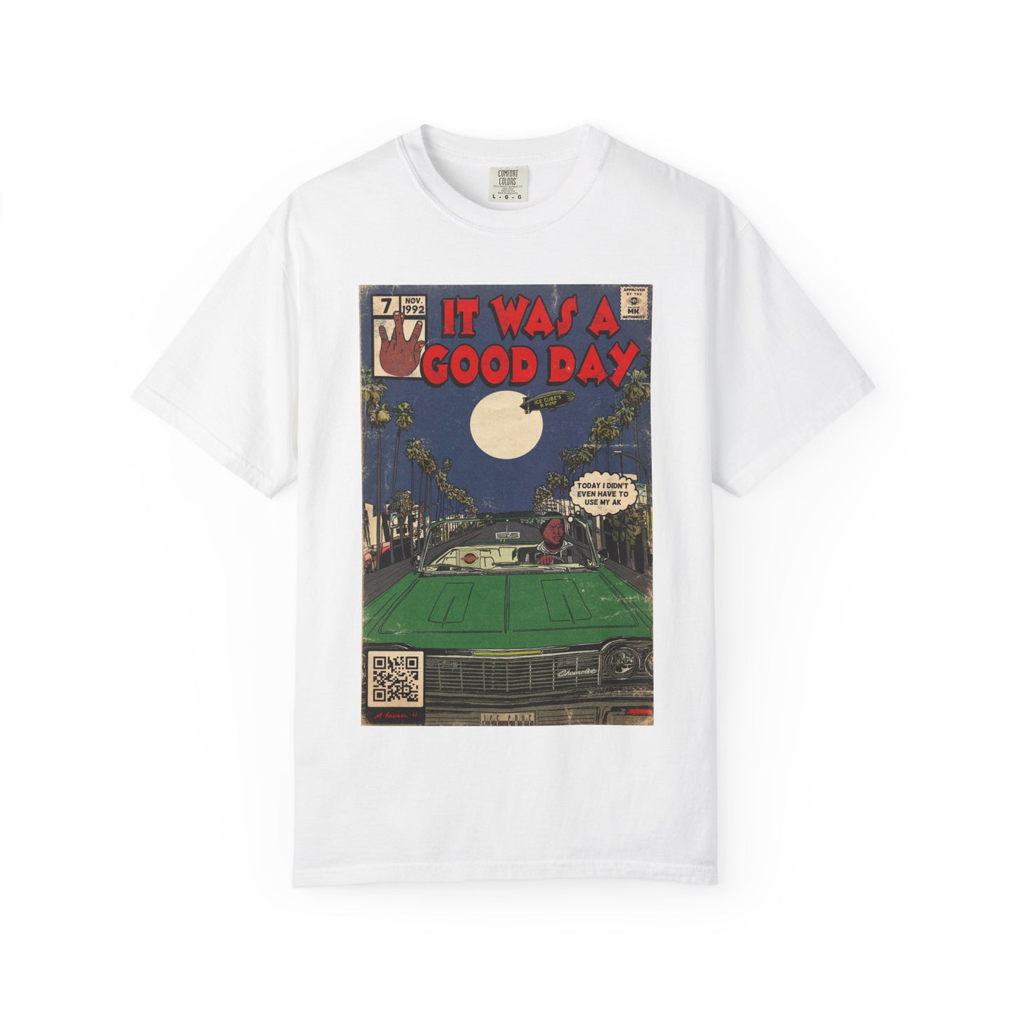 Ice Cube - It Was a Good Day - Unisex Comfort Colors T-shirt