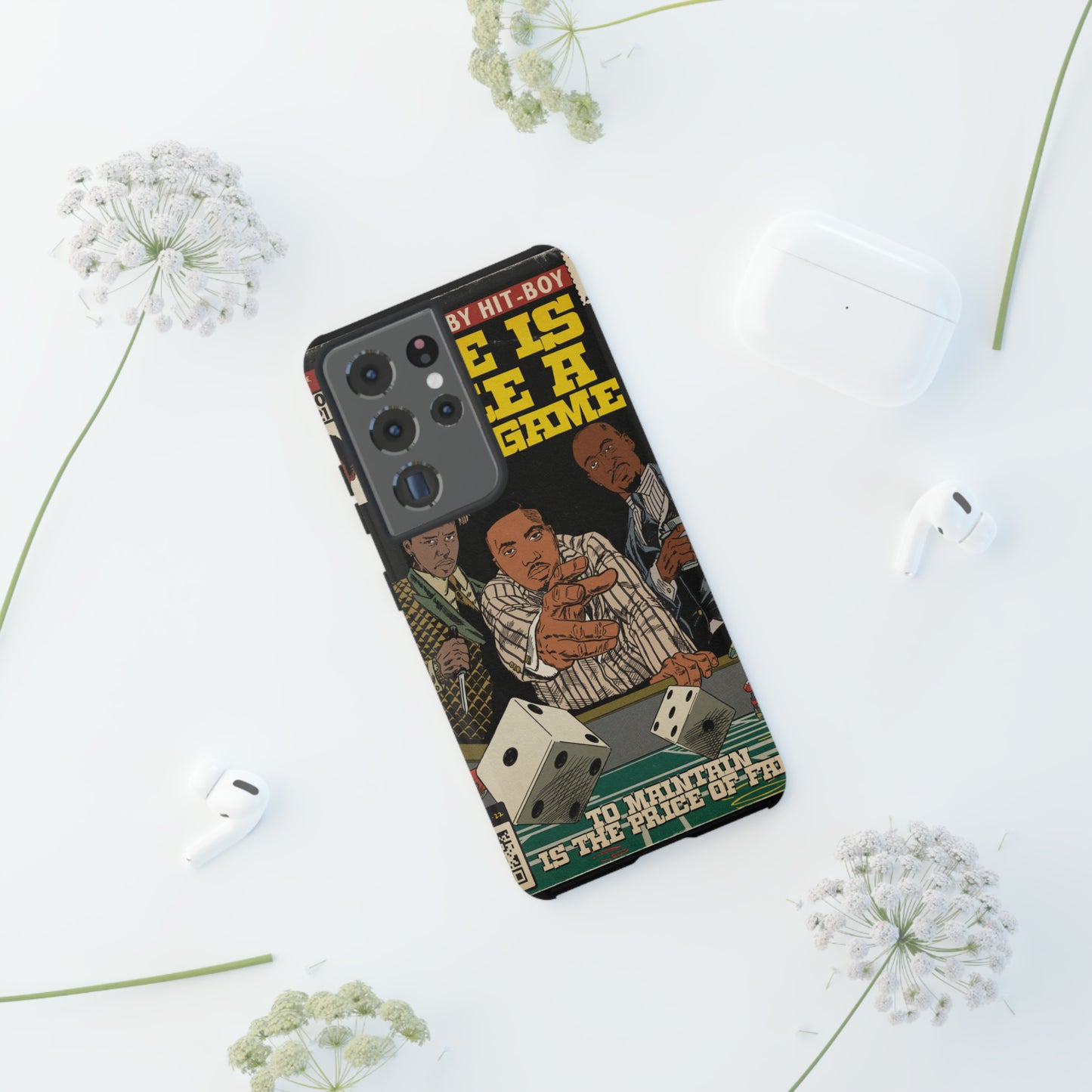 Nas, Cordae, & Freddie, Life Is Like A Dice Game - Tough Phone Cases