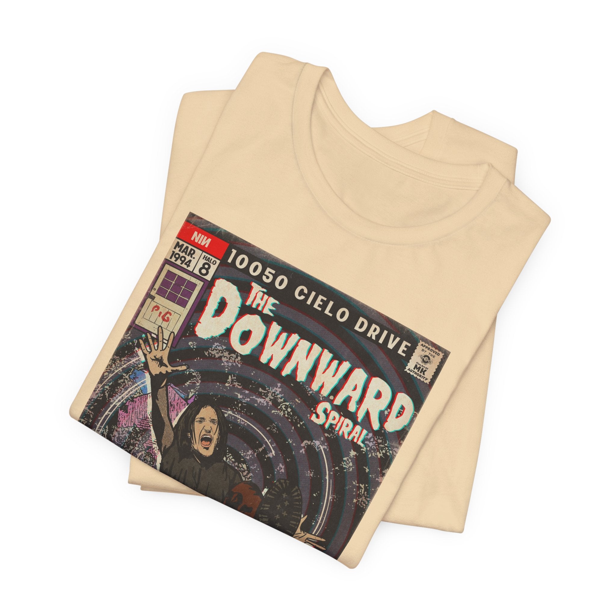 The Downward Spiral - Unisex Jersey Short Sleeve Tee