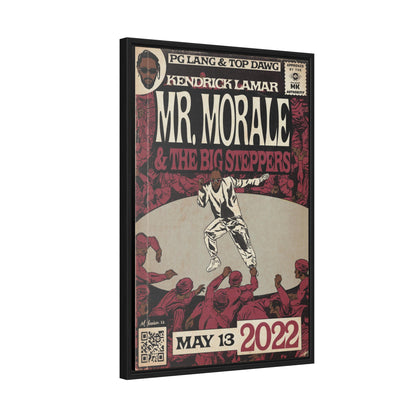 Kendrick Lamar - Mr. Morale & The Big Steppers - Gallery Canvas Wraps, Vertical Frame