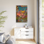 Lucy in the Sky with Diamonds - Matte Canvas, Framed (Multi-color)