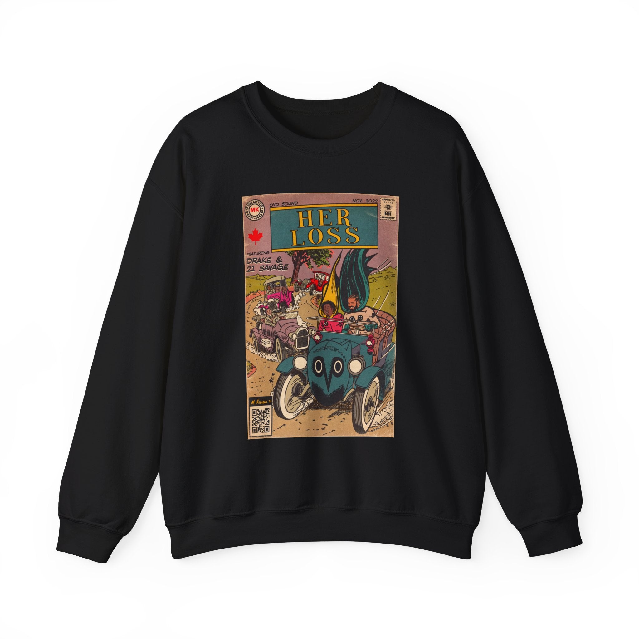 Her Loss - Unisex Heavy Blend™ Crewneck Sweatshirt