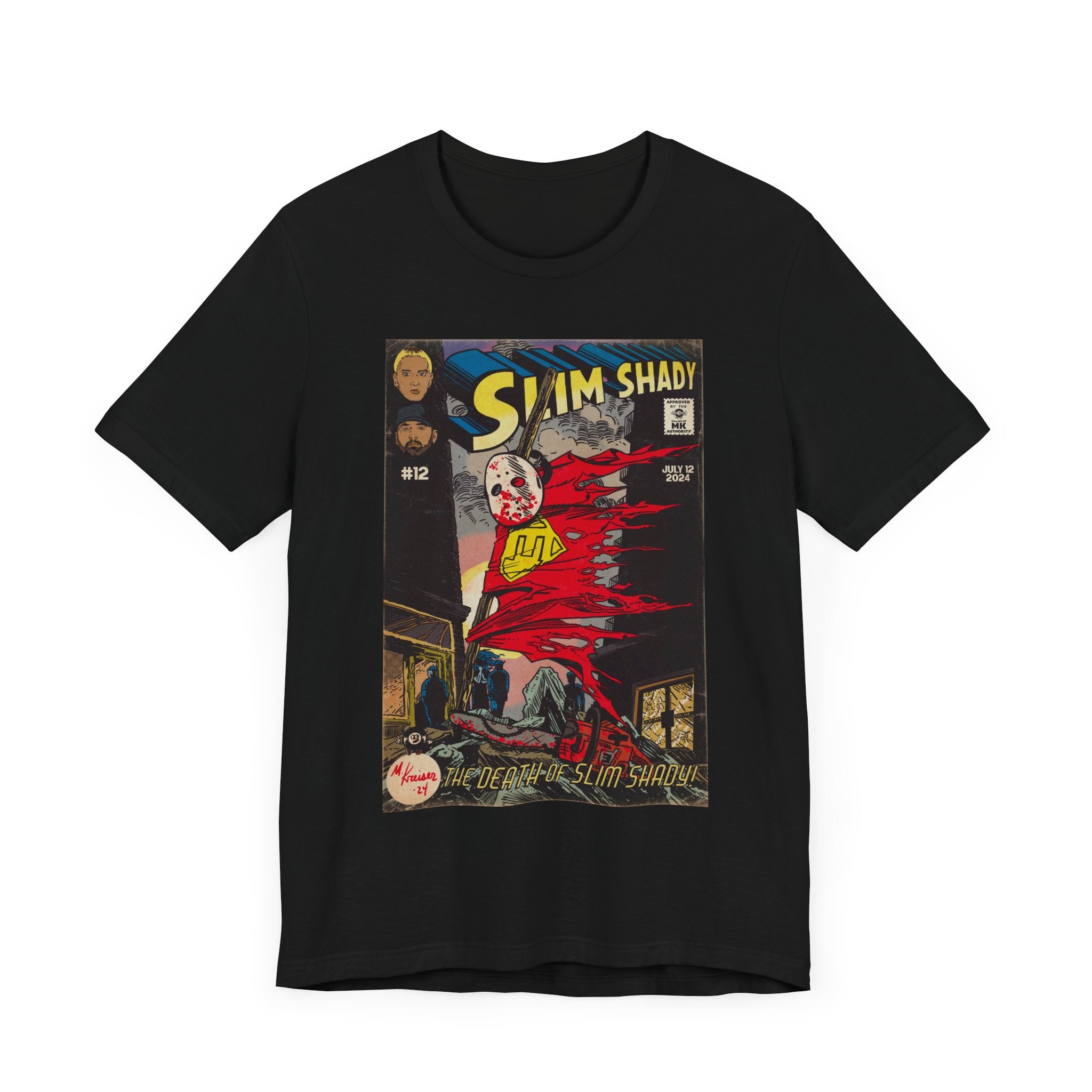 Death of Slim Shady - Unisex Jersey Short Sleeve Tee