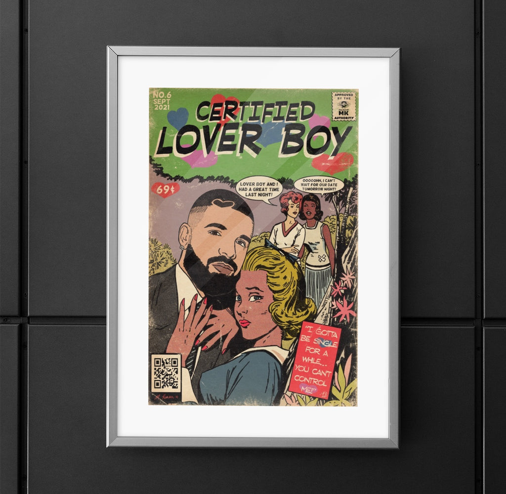 Certified Lover Boy - Vertical Matte Poster