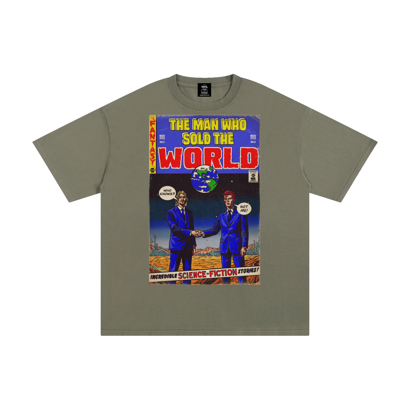 The Man Who Sold the World - MK Classics - Unisex Pure Cotton T-Shirt