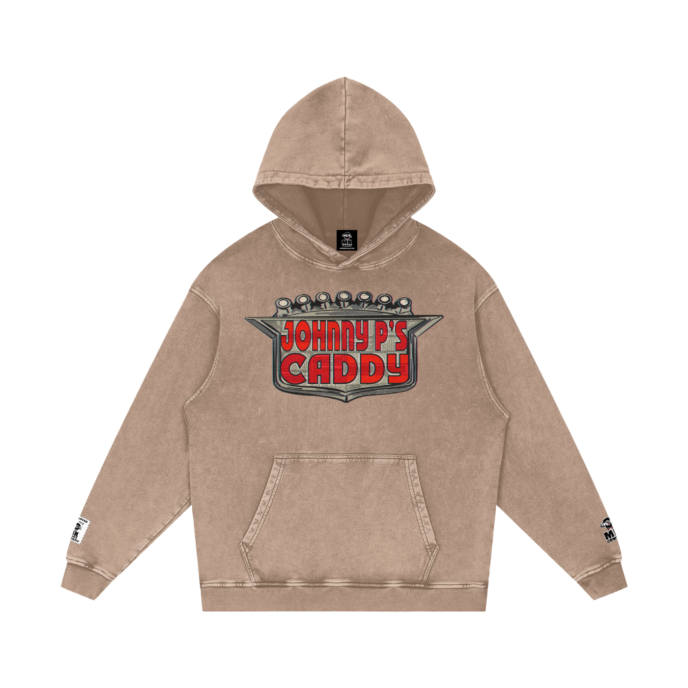 Johnny P's Caddy - Snow Washed Loose Cotton Hoodie