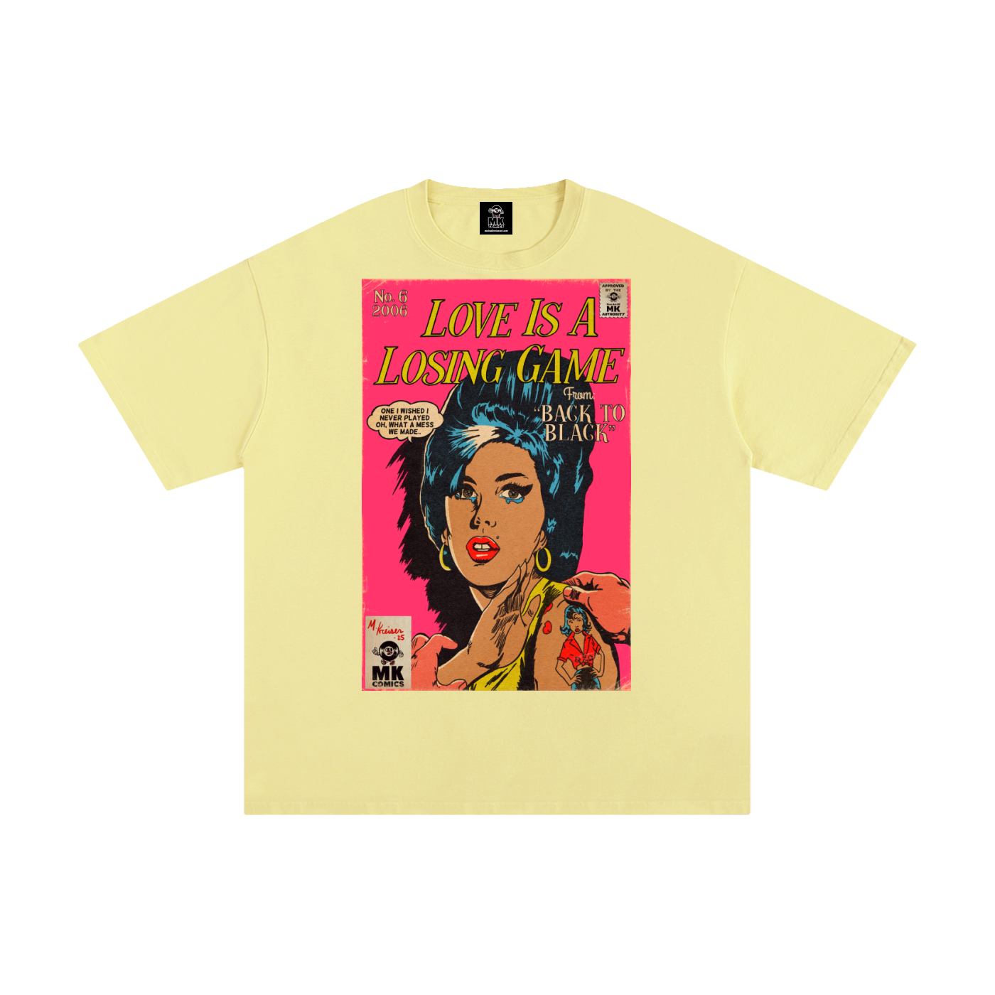 Love is a Losing Game - MK Classics - Unisex Pure Cotton T-Shirt
