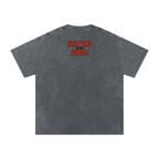 Welcome to the Jungle - Snow Washed Oversized Cotton T-Shirt