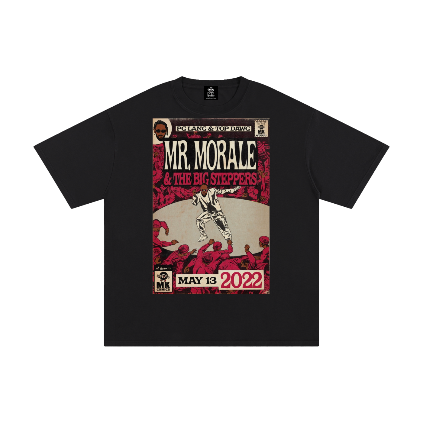 Mr. Morale & the Big Steppers - Unisex Pure Cotton T-Shirt