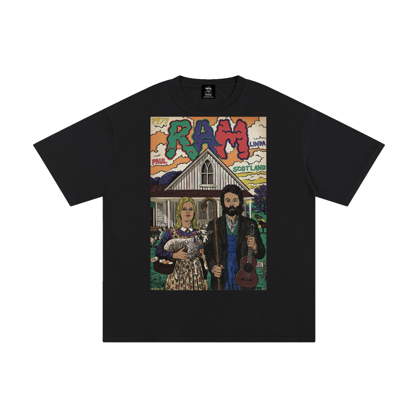 Ram - Unisex Pure Cotton T-Shirt