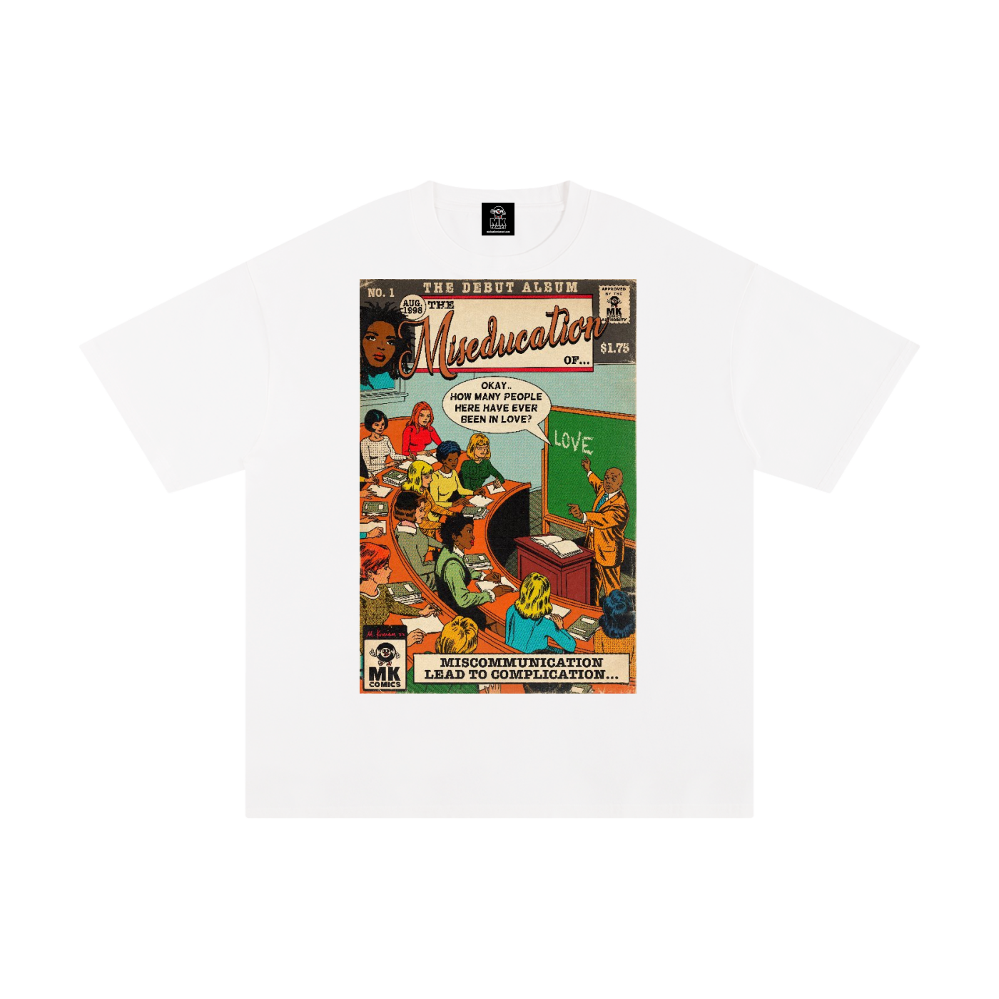 The Miseducation of... - MK Classics - Unisex Pure Cotton T-Shirt
