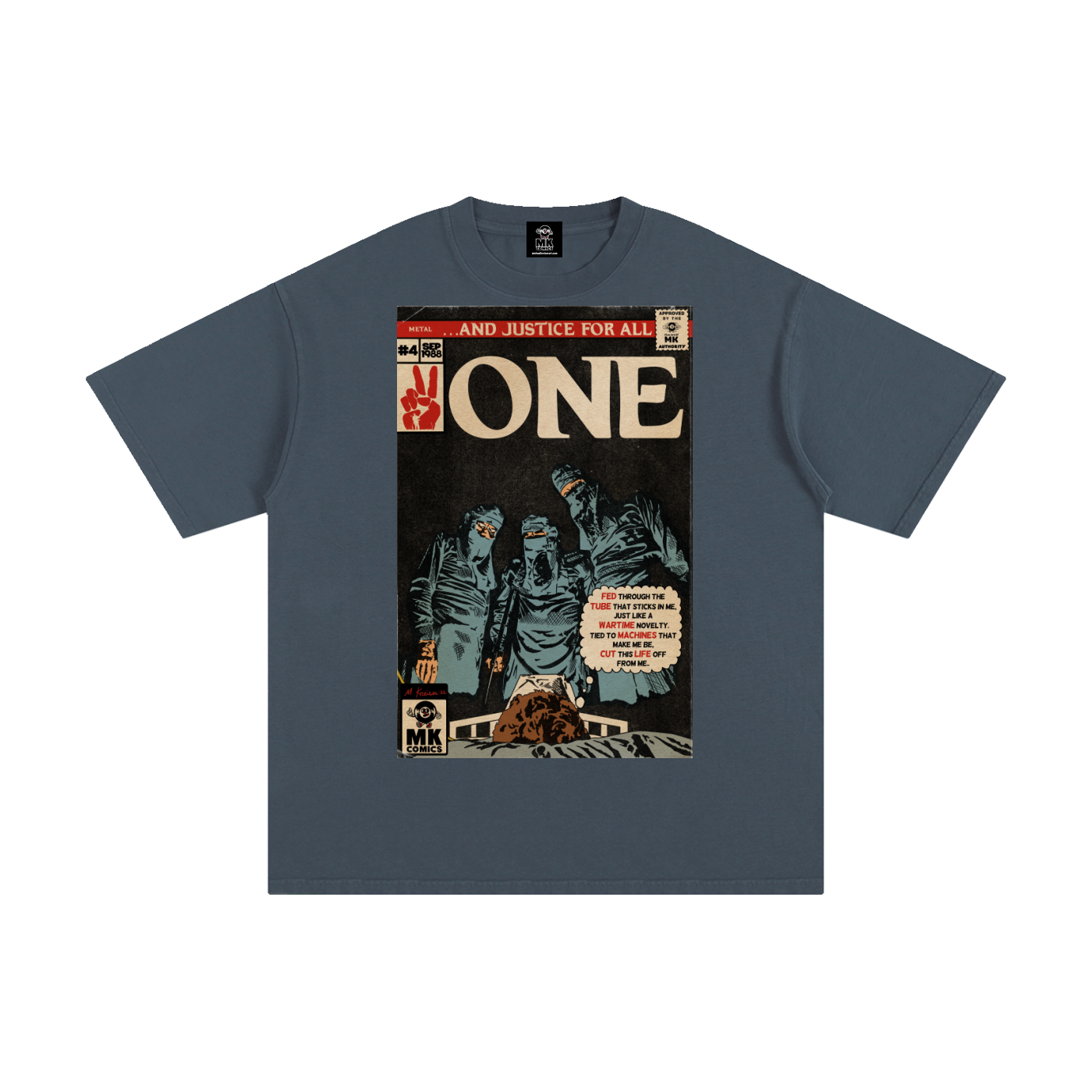 One - MK Classics - Unisex Pure Cotton T-Shirt
