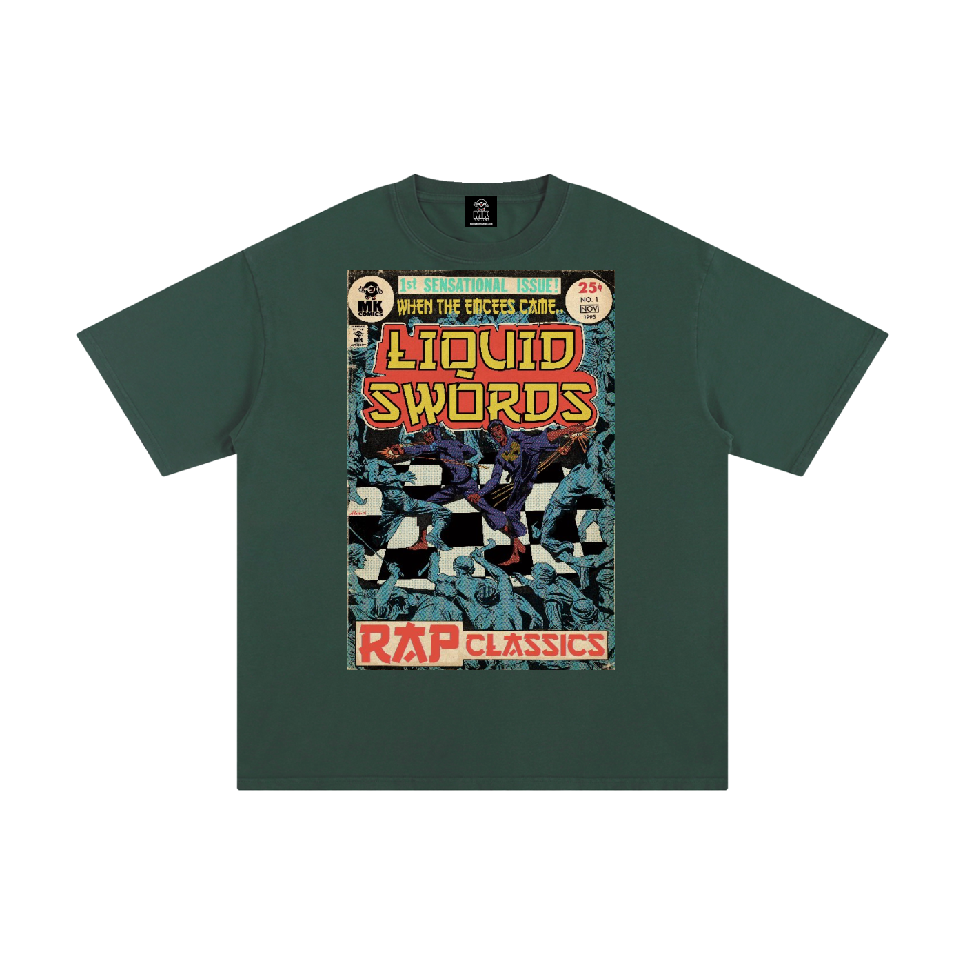 Liquid Swords - MK Classics - Unisex Pure Cotton T-Shirt