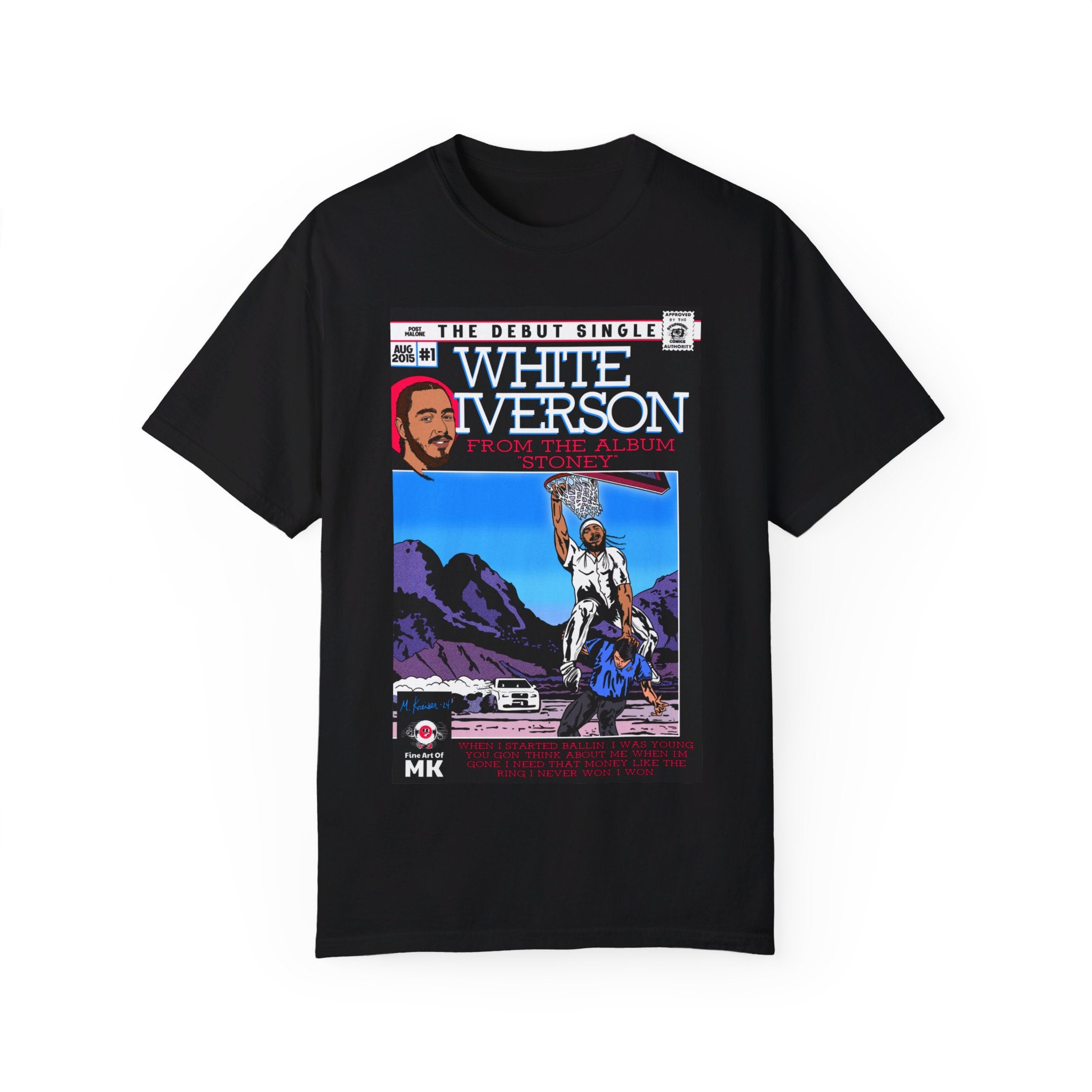 White Iverson - Unisex Comfort Colors T-shirt