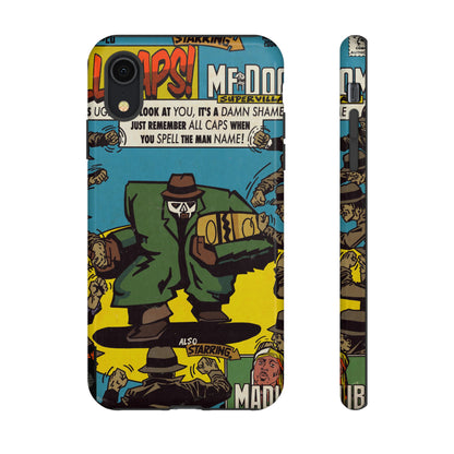 MF DOOM - All Caps - Tough Phone Cases
