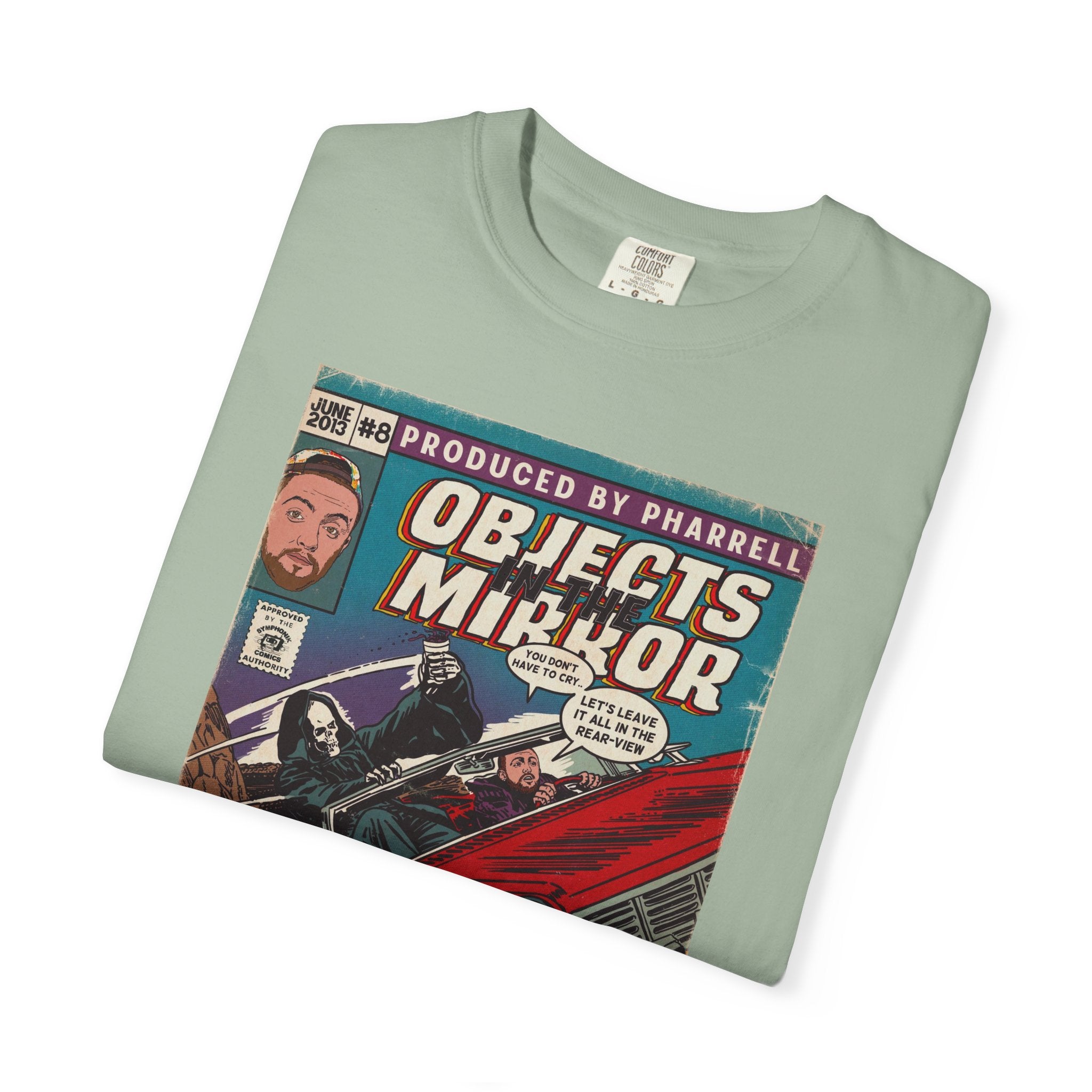 Objects in the Mirror - Unisex Comfort Colors T-shirt