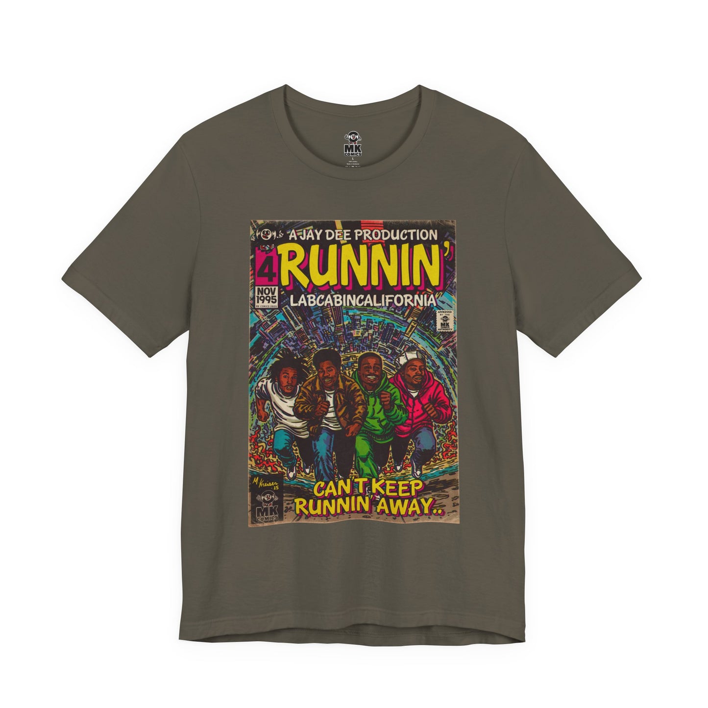 Runnin' - Unisex Jersey Short Sleeve Tee