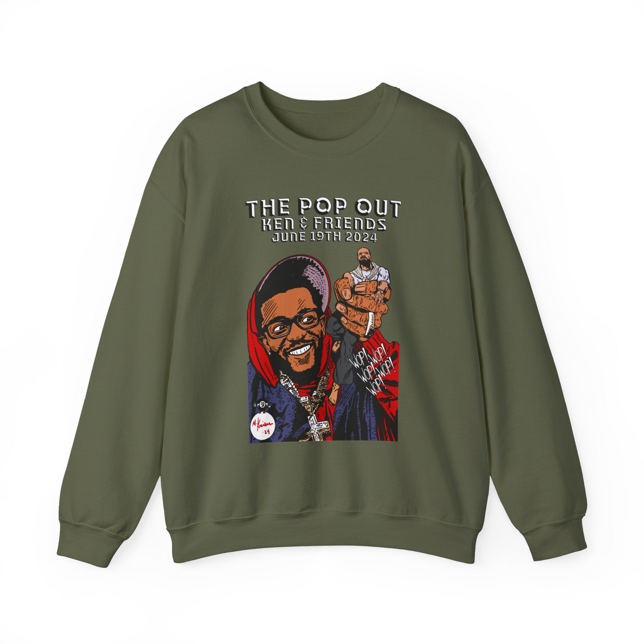 The Pop Out - Unisex Heavy Blend™ Crewneck Sweatshirt