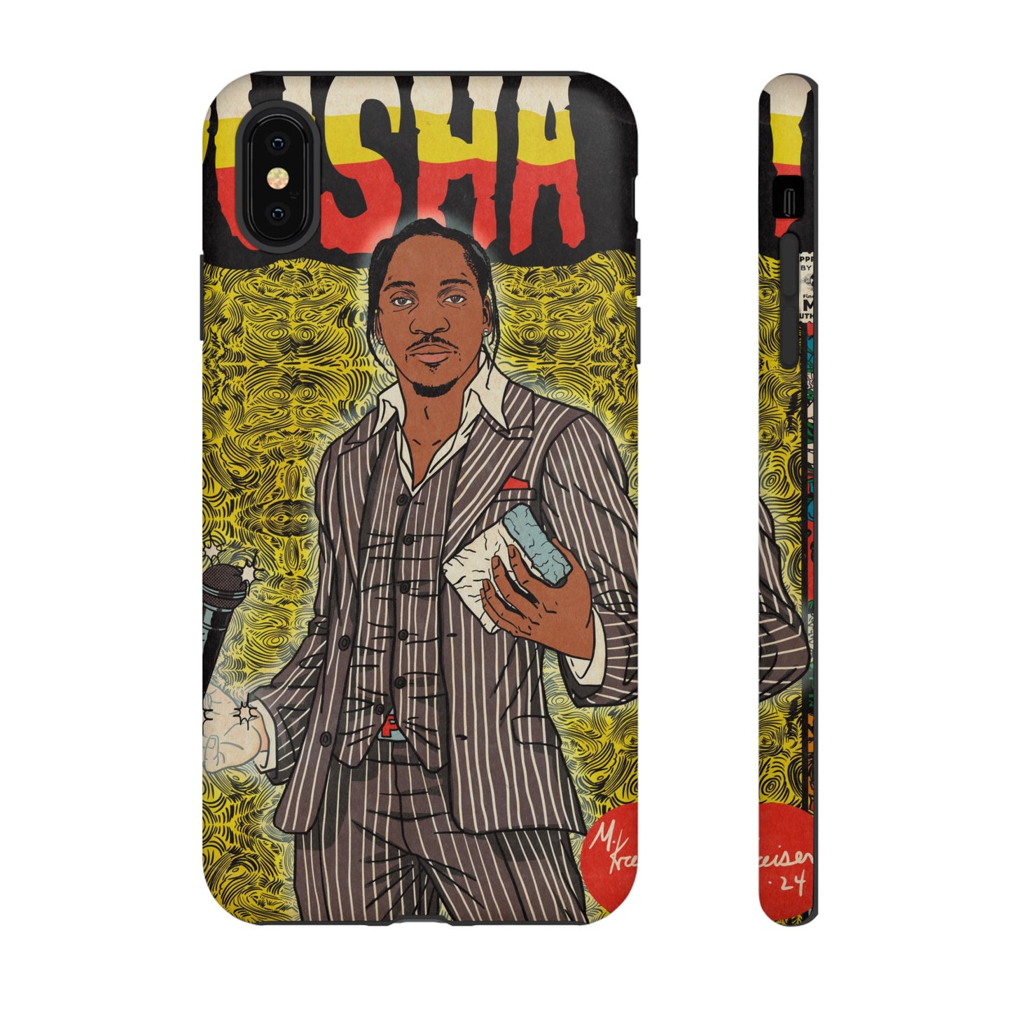 Pusha T - Comic Book Art - Tough Phone Cases