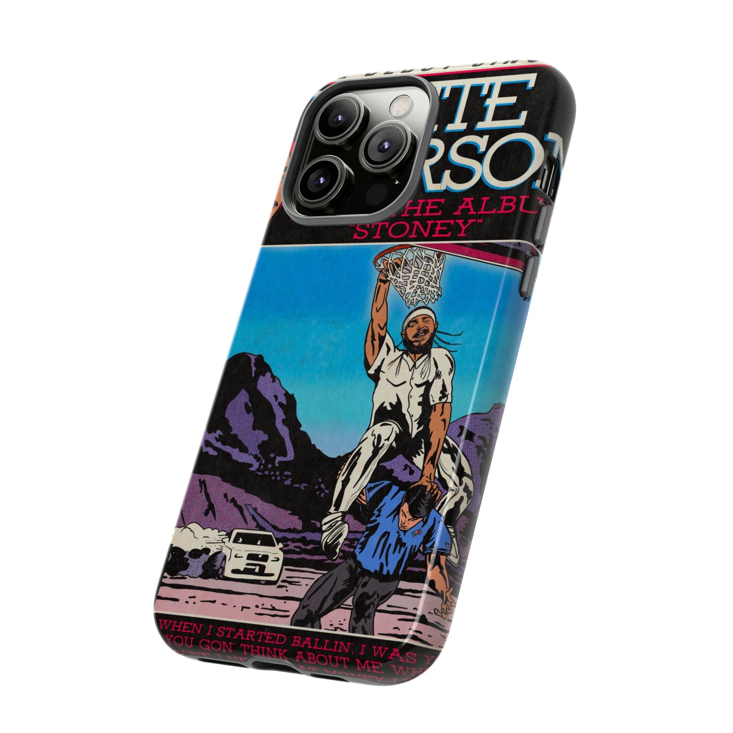Post Malone - White Iverson -  Tough Phone Cases