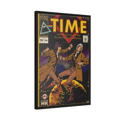 Pink Floyd- Time - Gallery Canvas Wraps, Vertical Frame