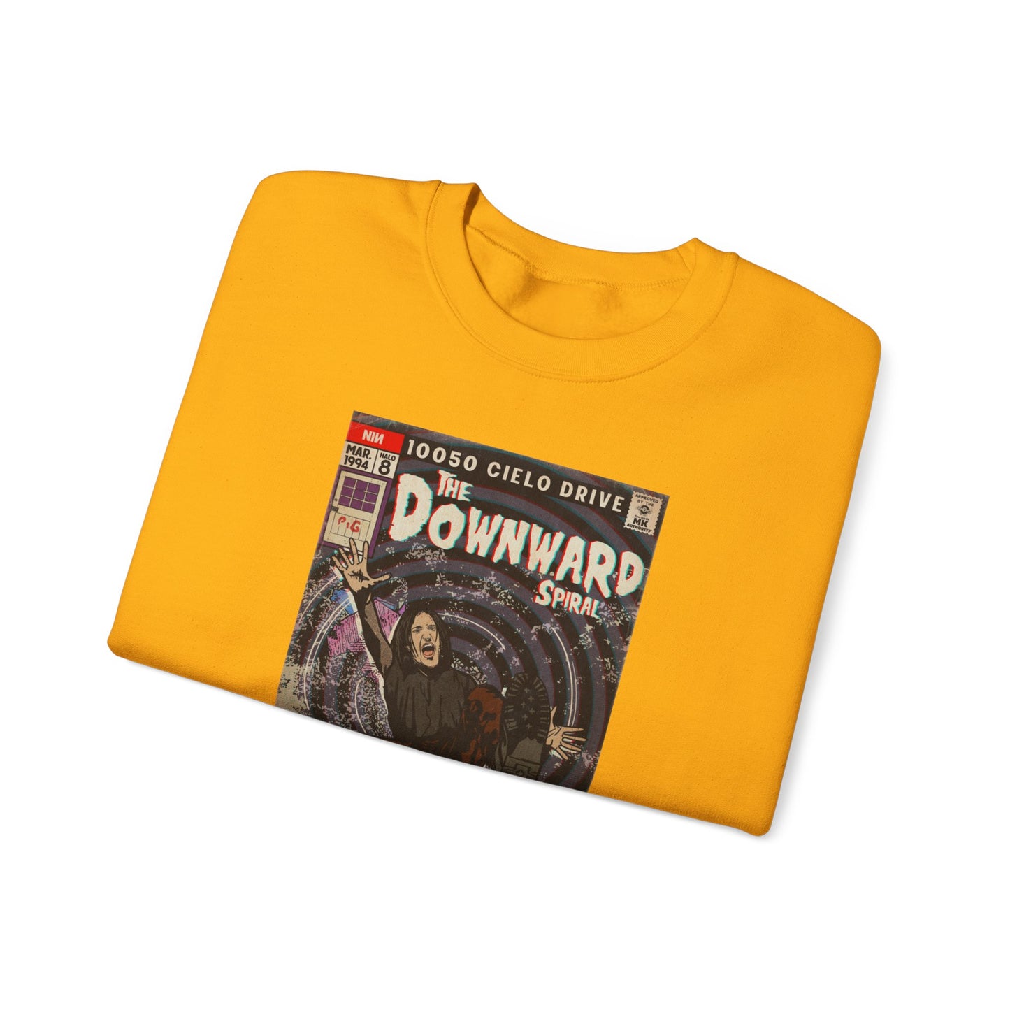 NIN - The Downward Spiral - Unisex Heavy Blend™ Crewneck Sweatshirt