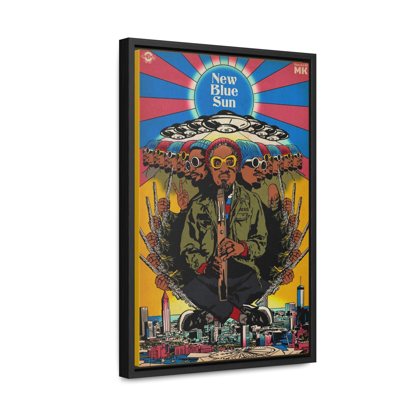 Andre 3000 - New Blue Sun -  Gallery Canvas Wraps, Vertical Frame