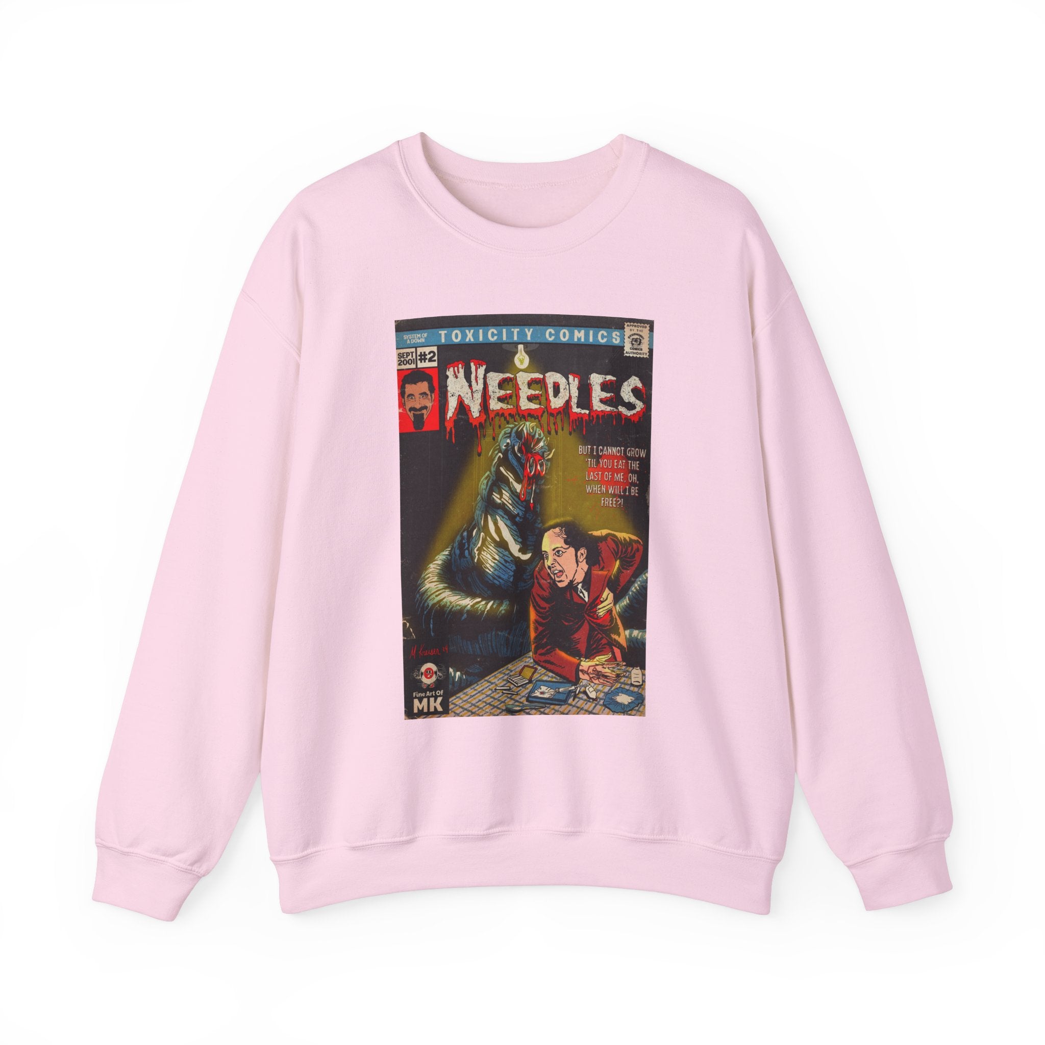 Needles - Unisex Heavy Blend™ Crewneck Sweatshirt