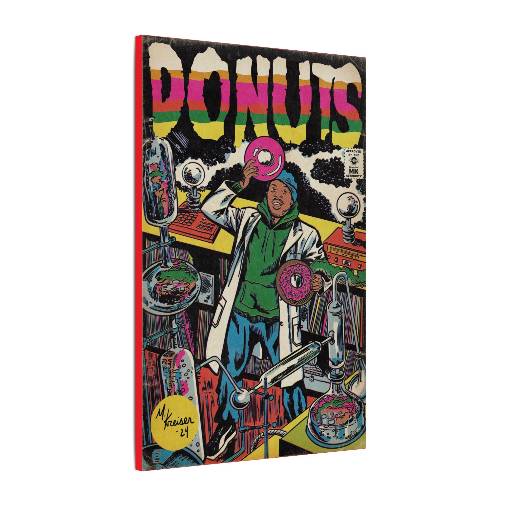 Donuts - Matte Canvas, Stretched, 0.75"