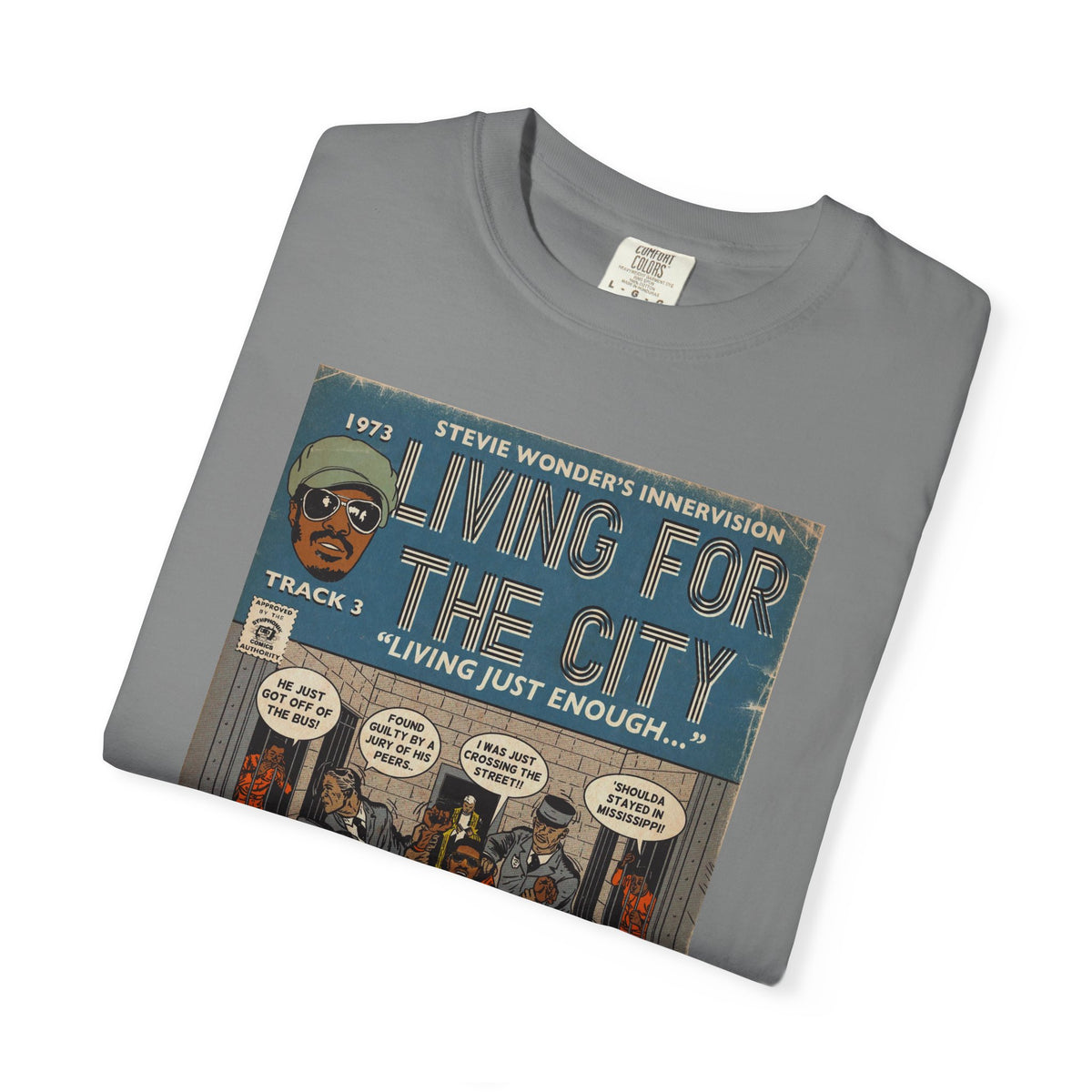 Living For The City - Unisex Comfort Colors T-shirt