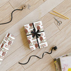 DMX - Rudolph - Christmas- Gift Wrapping Paper Rolls, 1pc