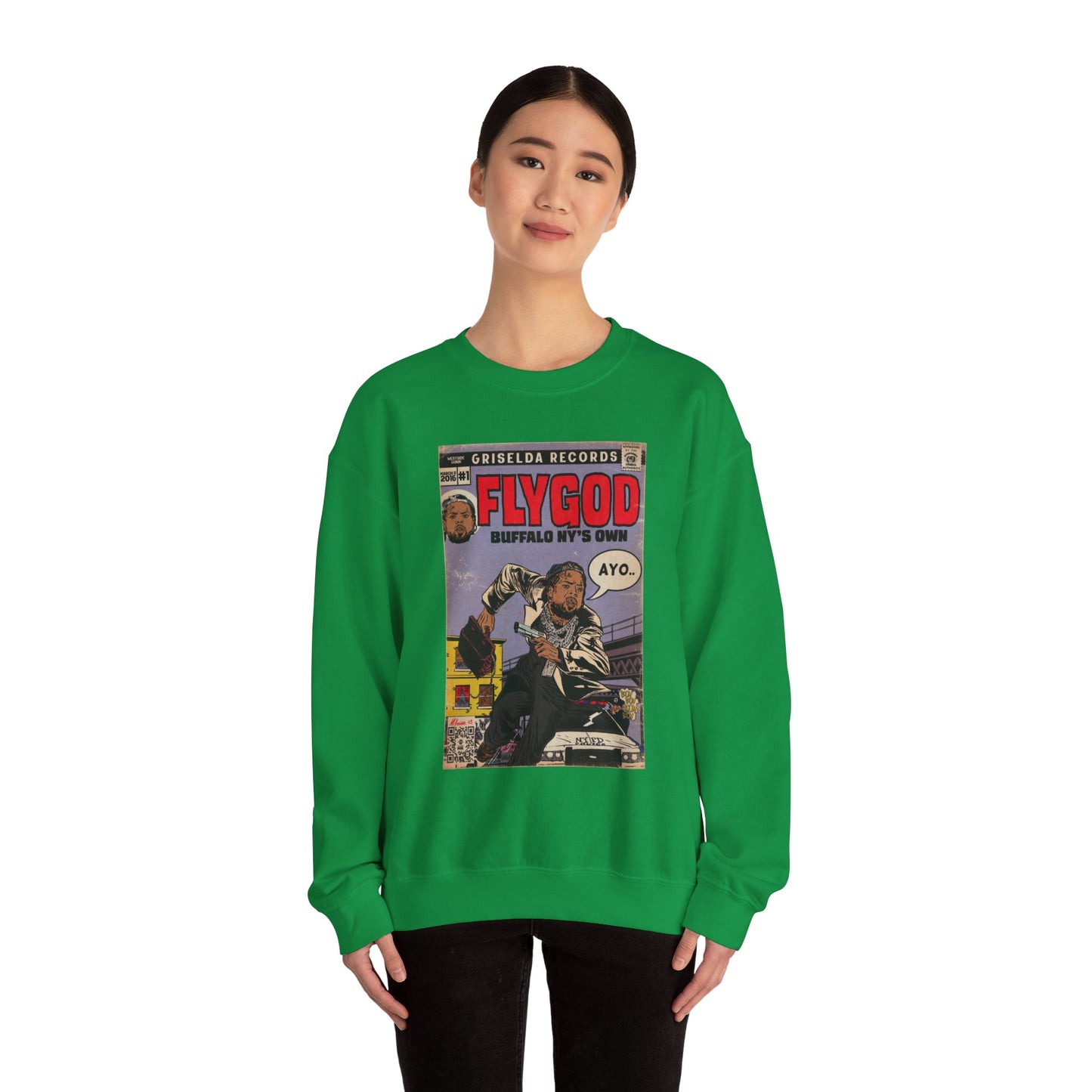 Westside Gunn - Flygod - Unisex Heavy Blend™ Crewneck Sweatshirt