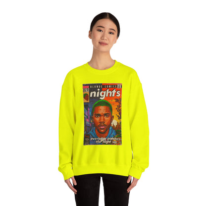 Frank Ocean -Nights - Unisex Heavy Blend™ Crewneck Sweatshirt