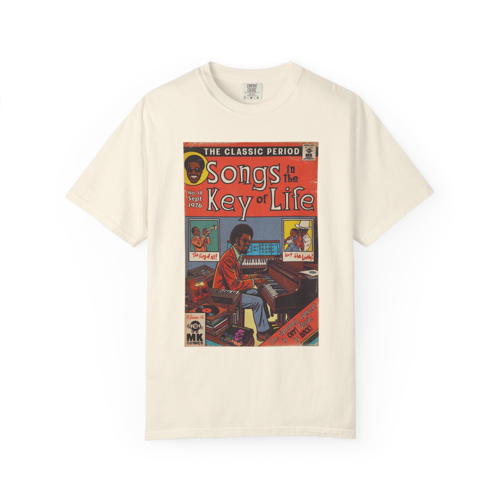 Songs in the Key of Life - Unisex Comfort Colors T-shirt
