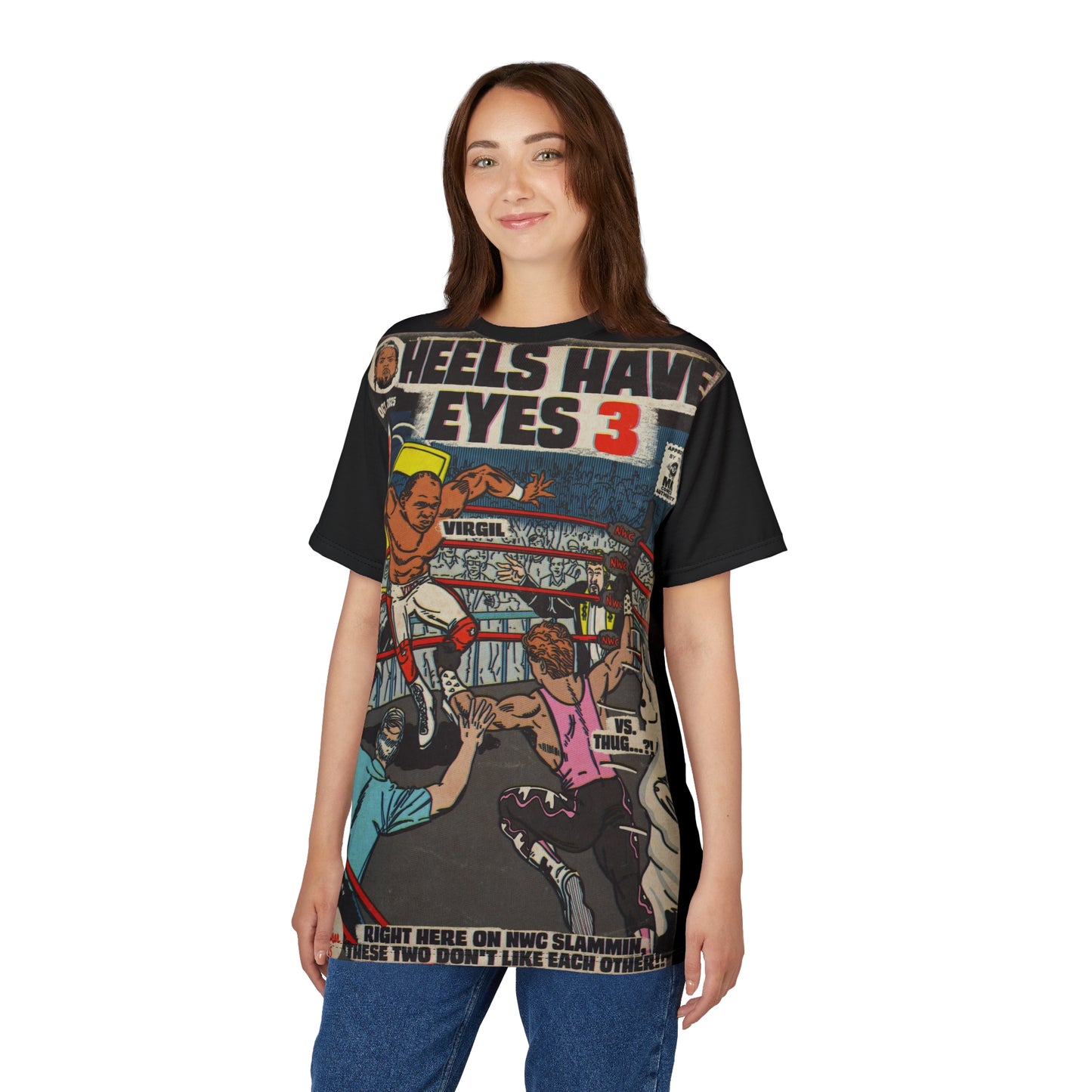 Heels Have Eyes 3 - Unisex Cut & Sew Tee (AOP)