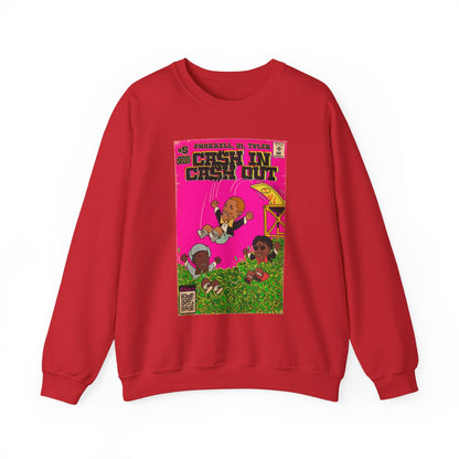 Pharrell, 21 Savage & Tyler - Cash In Cash Out - Unisex Heavy Blend™ Crewneck Sweatshirt