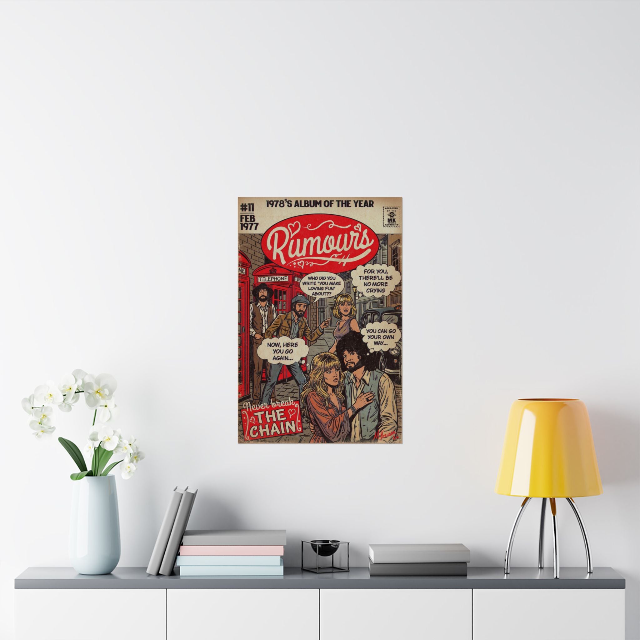 Rumours - Matte Vertical Posters
