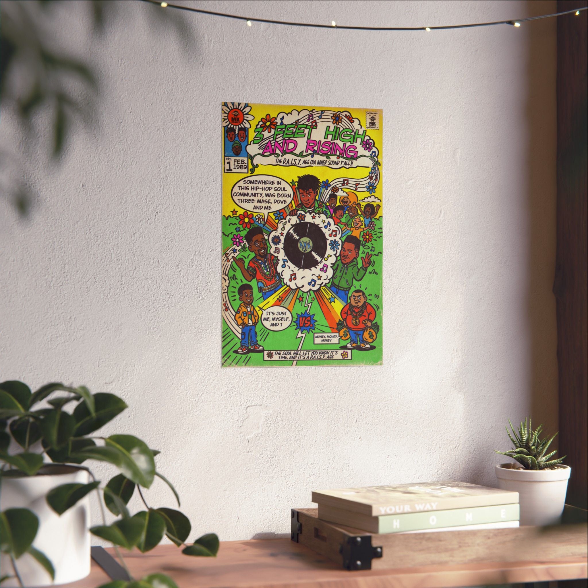 3 Feet High & Rising - Matte Vertical Posters