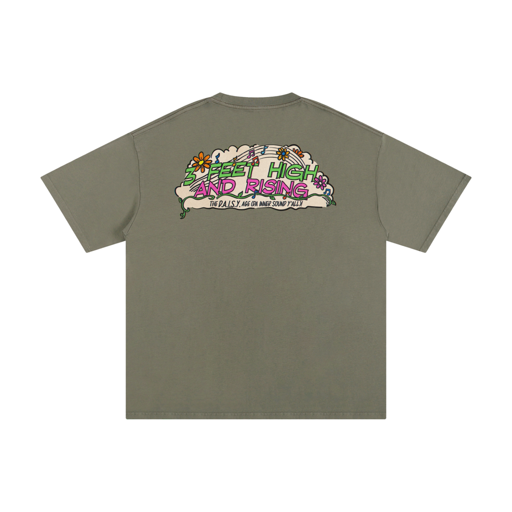 3 Feet High & Rising - Unisex Pure Cotton T-Shirt