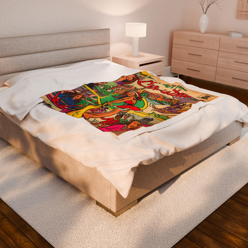 All I Want for Christmas... - Velveteen Plush Blanket
