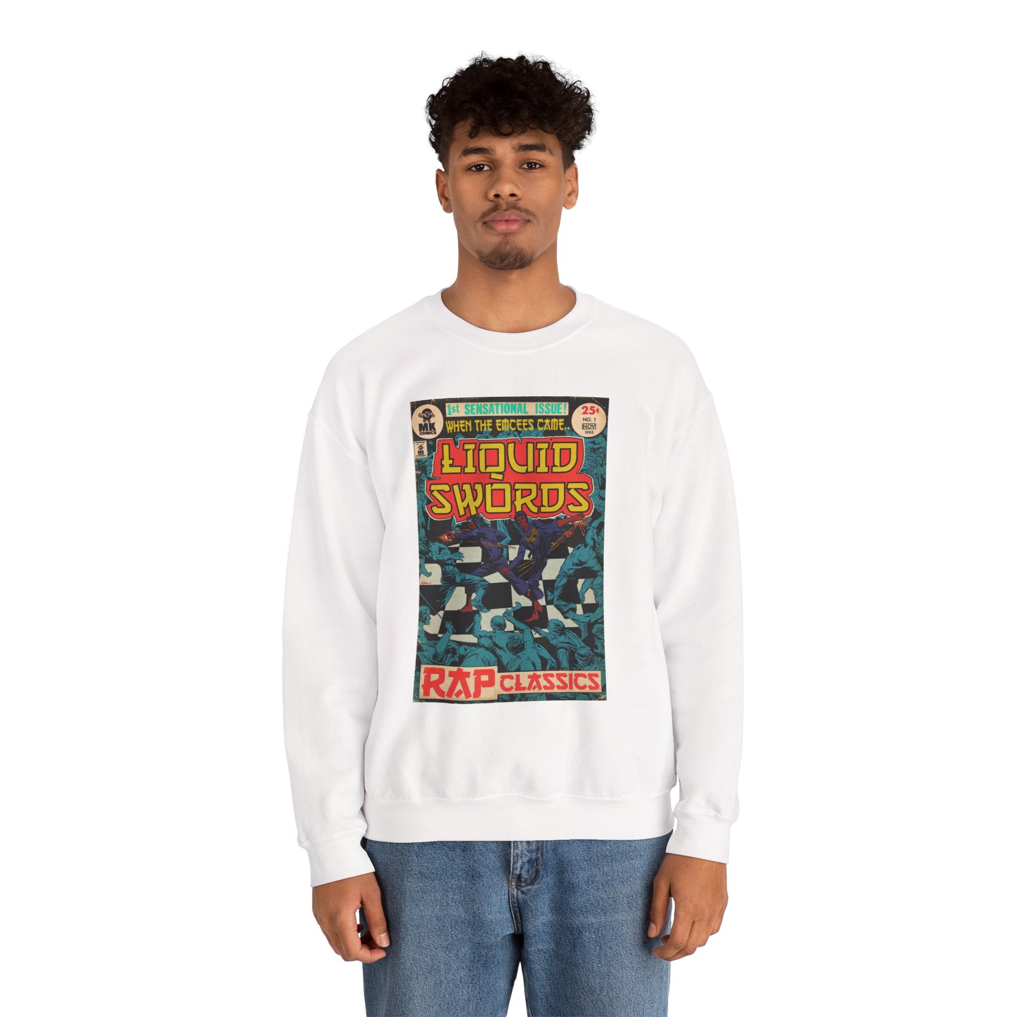 Liquid Swords - Unisex Heavy Blend™ Crewneck Sweatshirt