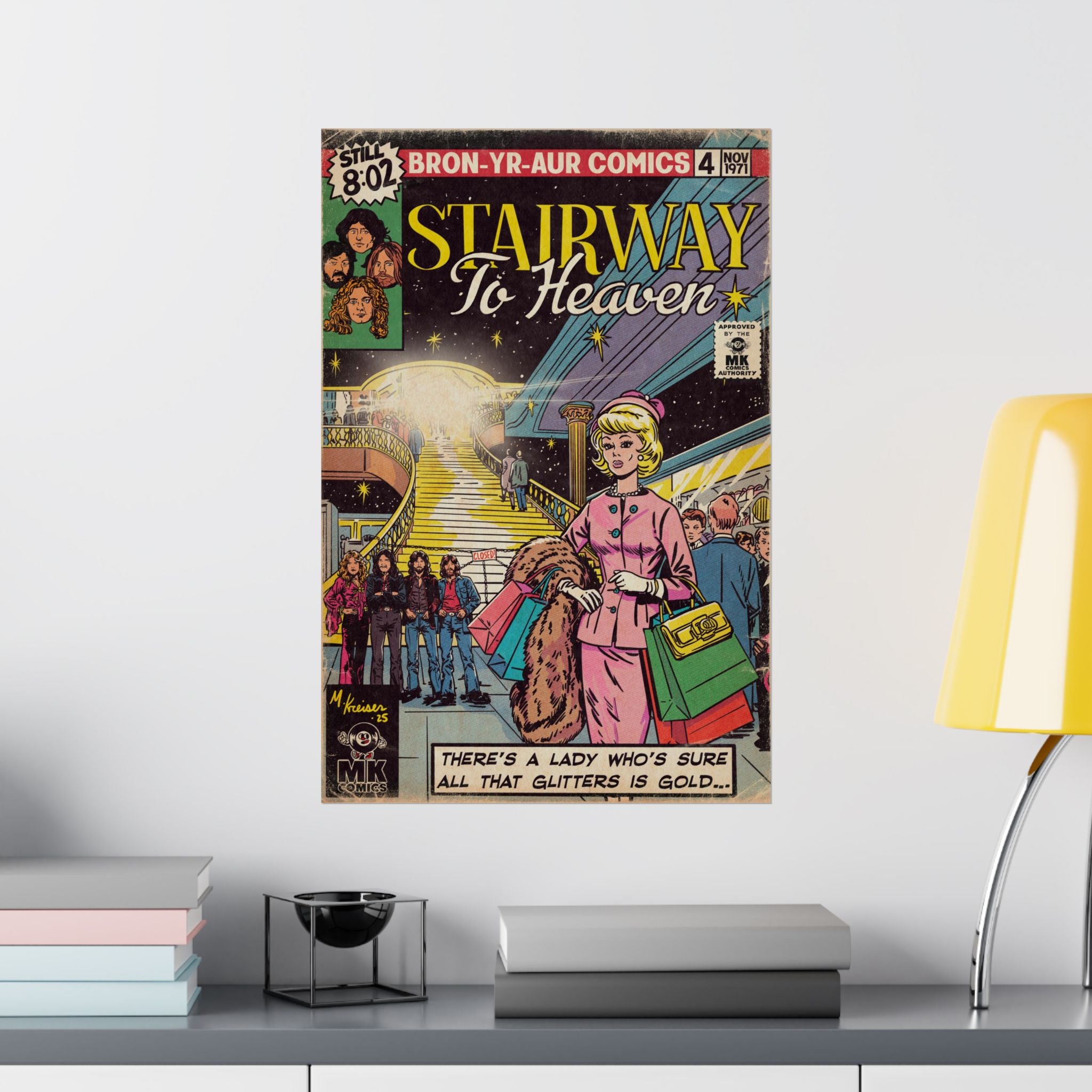 Stairway - Matte Vertical Posters