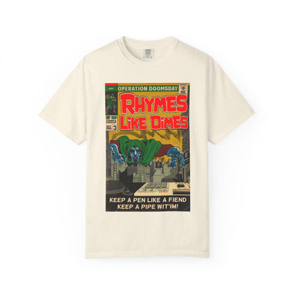Rhymes Like Dimes - Unisex Comfort Colors T-shirt