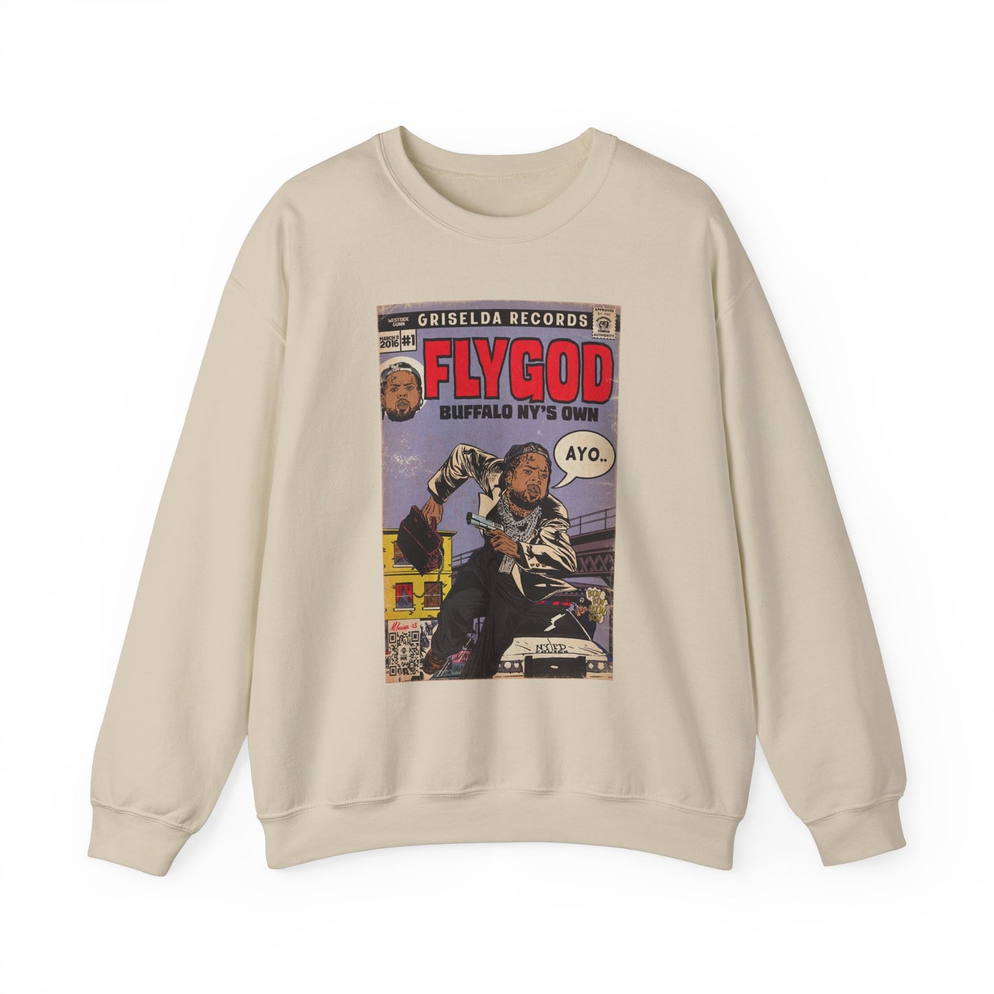 Westside Gunn - Flygod - Unisex Heavy Blend™ Crewneck Sweatshirt