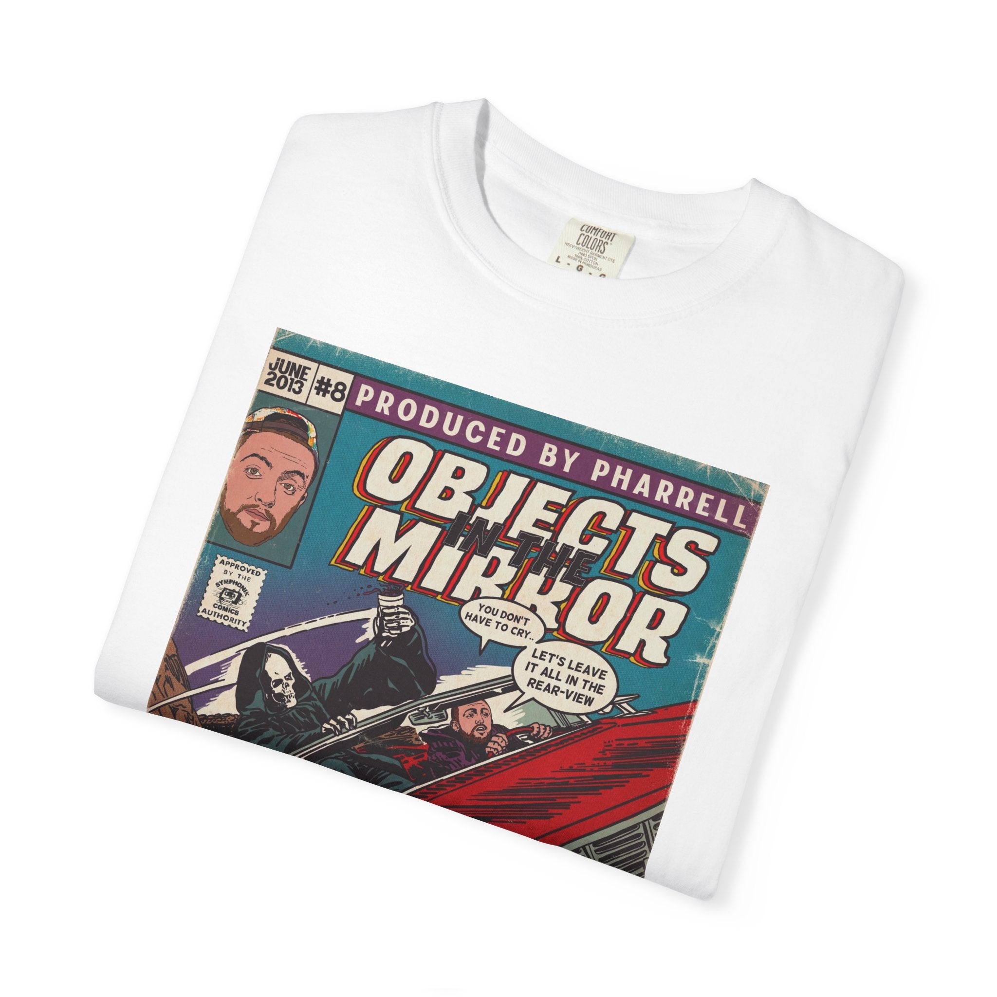 Objects in the Mirror - Unisex Comfort Colors T-shirt