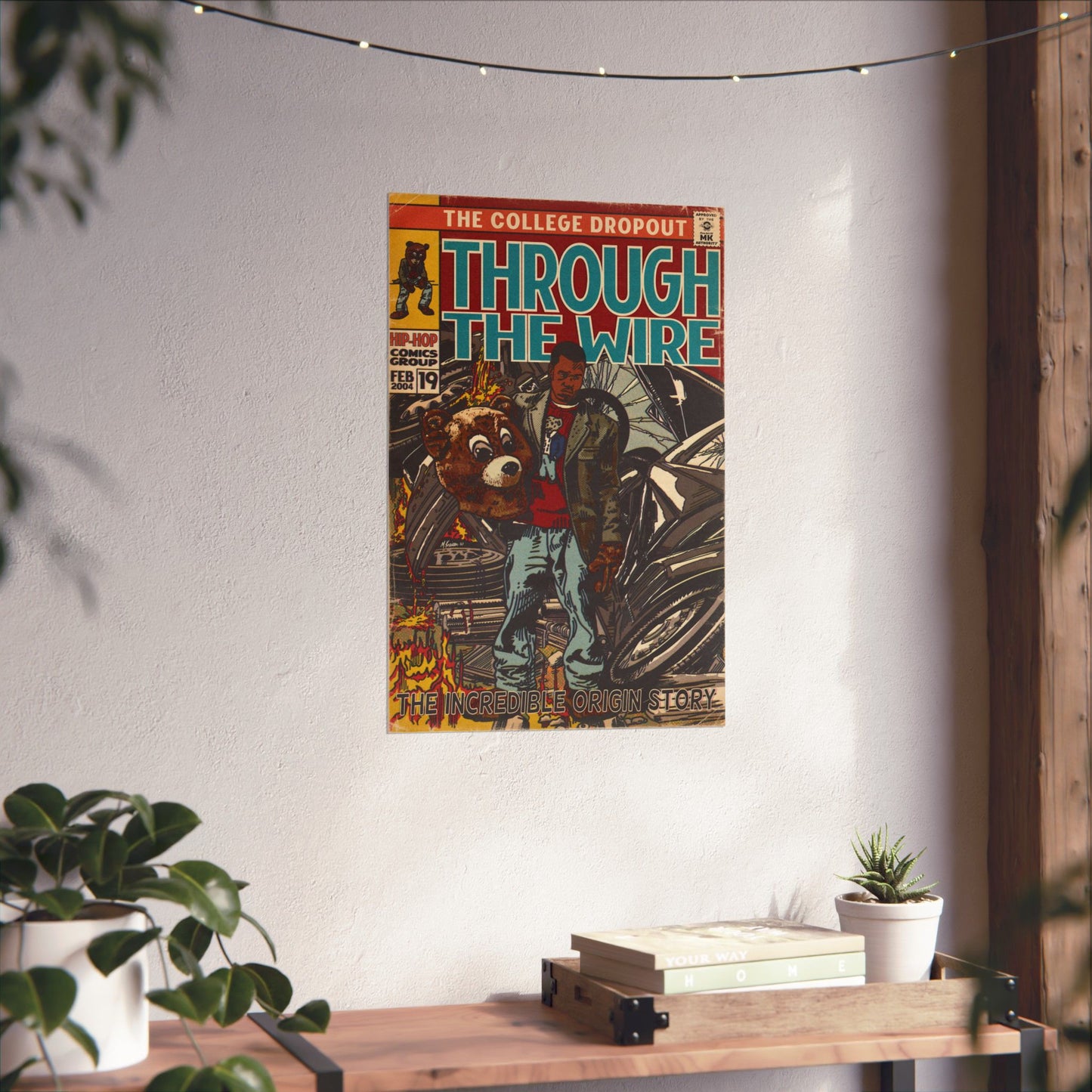 Through The Wire - Matte Vertical Posters