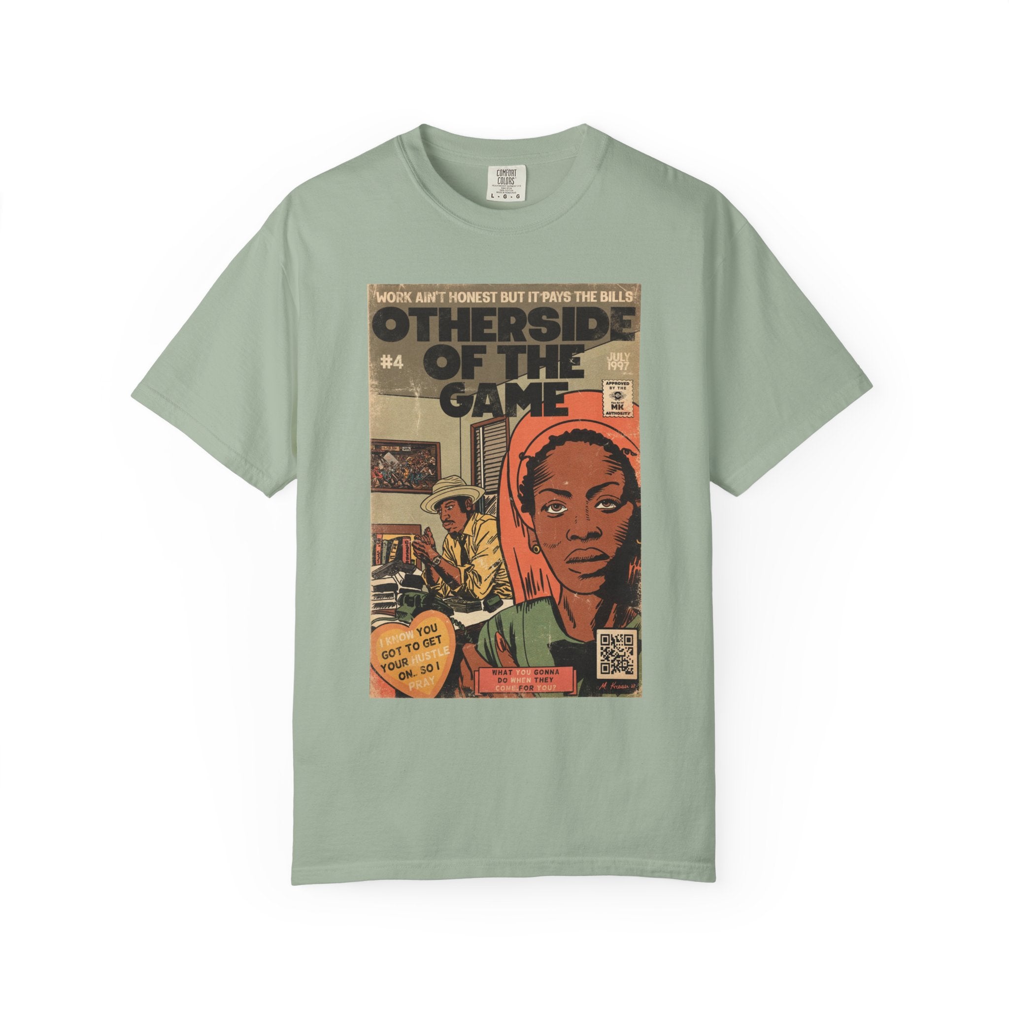 Otherside of the Game - Unisex Garment-Dyed T-shirt