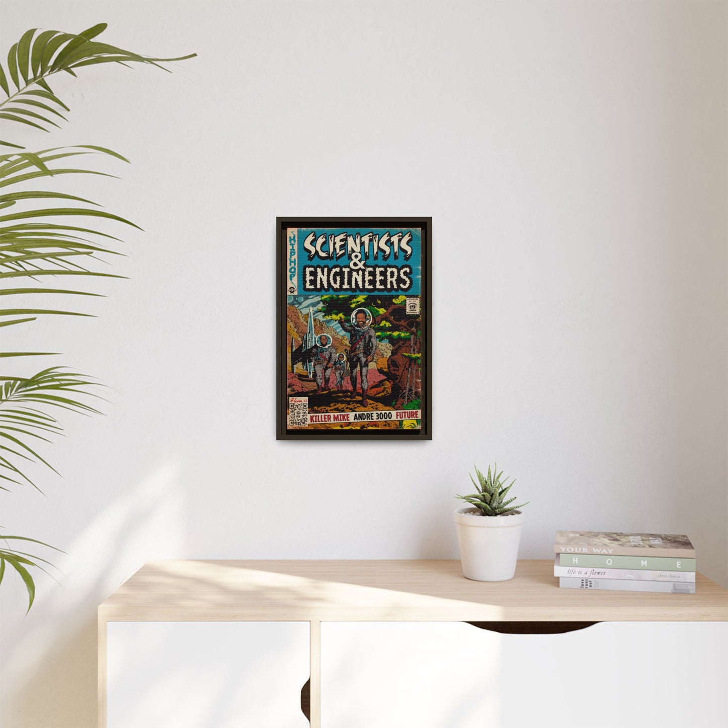 Killer Mike - Scientists & Engineers - Andre 3000 - Future - Gallery Canvas Wraps, Vertical Frame